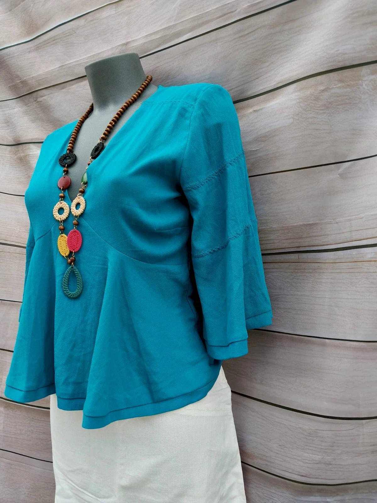 Blusa turquesa de Sfera Collection – Talla S 💜 – photo 5